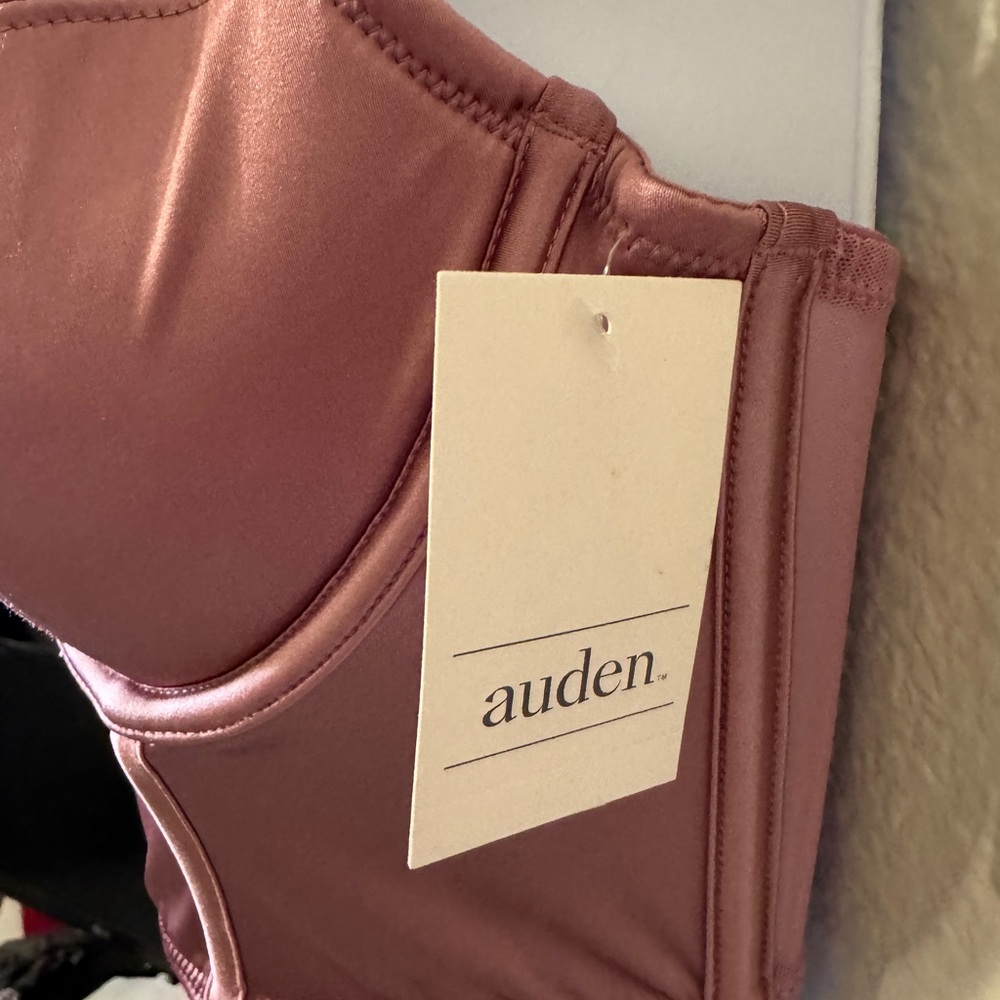 Auden Mauve Satin Longline Bustier – NWT - Picture 2 of 8